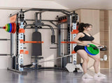 130kgs pin loaded SmartFit M1 Ultra Leg Press and Chest Fly Multi Functional Training Smith Machine V1025-717331801304
