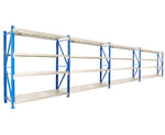 Garage Storage Steel Rack Shelving 1.5m-wide 400kg 4XLS-125