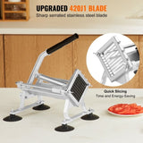 Commercial Vegetable Slicer, 3/8 inch Fruit Slicer, Stainless Steel and Aluminum Alloy Vegetable V952-FQQPJWS38INCMIPZFV0