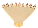Brass Fountain Sprinkler G1in Female Thread Adjustable Scattering Landscape Sprayer V1294-YM0721-3111210084611
