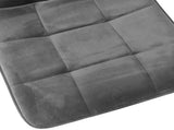 Levede 8x Dining Chairs Kitchen Velvet Grey CH1057-FL-4-GYX2