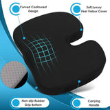 Coccyx Seat Cushion Ergonomic Posture Car AU Relieve Sciatica Back Tailbone Pain V201-W12898037