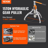 Hydraulic Gear Puller 15 Ton Wheel Pulley Bearing 2 or 3-Jaw with Case V952-YYLM15T4V82917Q0CV0
