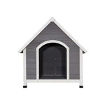 i.Pet Dog Kennel Wooden Large Outdoor House Indoor Puppy Pet Cabin Weatherproof PET-GT-DH3M-GW