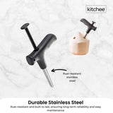 50x Kitchee Coconut Opener - Stainless Steel Hole Punch Kitchen Tool V238-SUPDZ-40862896914512