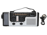 LED Hand Crank Radio AM FM SW Solar Dynamo Outdoor Emergency Radio with Portable Flashlight V1294-YM0523-3119220034211
