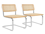 Levede 2x Rattan Chair Dining Chairs CH1109-2-NT