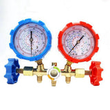 3 Way AC Diagnostic Manifold Gauge Set Metal, Photo Color, 1.9 V1366-AZ2-W-16245