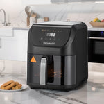 Devanti Air Fryer 5L W/ LCD Touch 1500W AF-K-G-V6L-BK