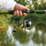 Outdoor lure fishing rod long throw fishing gear set V1363-OS-19-BLACK