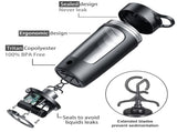 Electric Shaker Bottle, Made with Portable Mixer Cup/USB Rechargeable Shaker Cups for Protein Shakes V1192-AZ-W-11448