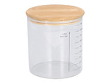 Sourdough Starter Jar Kit Wooden Lid 34oz Sourdough Bread Baking Supplies for Biscuits Rice Cereal V1294-YM0901-3118240066911