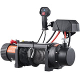 VEVOR Electric Winch, 4536 kg Load Capacity Nylon Rope Winch, IP67 8.9 mm x 25.9 m ATV Winch with V952-DDHCSJPHCSYCY6JRBV9