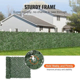 Ivy Privacy Fence, 1500 x 2490 mm Artificial Green Wall Screen, Greenery Ivy Fence with Strengthened V952-WLSRZZWQ1J59OTT0SV0