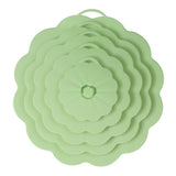 Food-Grade Silicone Stretchable Sealing Lids Set of 5 Leak-Proof Reusable Covers for Bowls, Cups, V1341-ZY-2DTLEPHK-MULTICOLORB