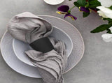 Black Adhesive Paper Napkin for Dining Table, Non- , , 500 Pieces V1192-AZ-W-22560