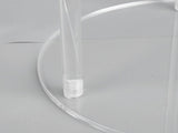 Side Table Modern Stable 3 Tier Round Acrylic Drink Table for Living Room Bedroom Bedside V1294-YM0901-3116240027011