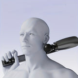 Black Portable Massager Hand-Held Massager Muscle Relaxation Neck Massager Shoulder V1102-110-BLA-11190
