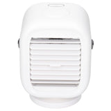 190ml Humidification Air Cooler USB Charging 120&deg Shaking Head Cooling Fan for Home OfficeWhite V1294-YM0721-3113210025511