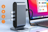 12-in-1 USB-C Hub with USB 3.0 Ports & Mini HDMI OTG Support V1263-JX-6336