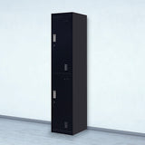 2-Door Vertical Locker for Office Gym Shed School Home Storage V63-832451