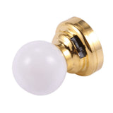 3X 112 Dolls House Miniature Globe White Ceiling LED Light Lighting Lamp with Battery V1369-AZ3-W-11837
