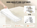 215 x 533 x 385mm Pull Out Cabinet Organizer, Heavy Duty Slide Out Pantry Shelves, Steel Roll Out V952-FZSLLDGGEC8YYL3H6V0