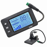 For Electric Bike LCD Display GD01 Waterproof Multi Voltage Support Features Smart V1369-AZ3-W-11439