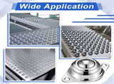 30 Pcs 5/8" Roller Ball Transfer Bearings Carbon Steel Round Ball Bearing Rollers Casters for V1258-DP02-C-2864