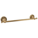 Towel Bar Copper Retro Space Saving 40CM Multifunctional Tilt Proof Single Towel Rack for Bathroom V1294-YM0901-3112230063312