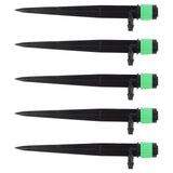 100pcs Drip Emitters 360 Degree Adjustable Water Flow Drippers Sprayer for Patio Lawn Bed Watering V1294-YM0706-3111230192213