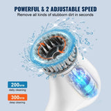 VEVOR Electric Spin Scrubber Cordless Cleaning Brush 5 Heads for Bathroom Floor V952-DBDDXZSJJDBK0SHM0V0