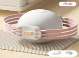 Pink 3-Level Resistance Pelvic Floor & Inner Thigh Trainer - Multi-Function Kegel Exercise Set with V888-ELOSUNG45368