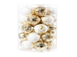 40PCS Xmas Tree Ball Plastic Lightweight Easy to Hang Ball Xmas Ball Decorations Ornaments for V1294-YM0901-3115240093211