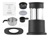 Portable Coffee Maker 2 in 1 Travel Coffee Machine Compatible NES Capsule and Ground Coffee Manual V1294-YM0901-H49321B