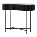 Artiss Console Table 2 Drawers 100CM FUR-U-CST-03-WHBK