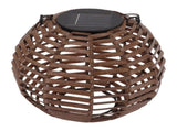 Rattan Solar Lantern Outdoor LED Hanging Lantern Waterproof Landscape Decorative Lamp for Garden V1294-YM0710-3119230151311