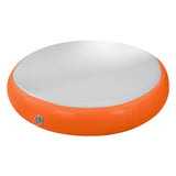 Powertrain 20cm Thick 1m Airtrack Spot Round Inflatable Gymnastics Tumbling Mat Air Track - Ora IFM-XBO-01R-GOR