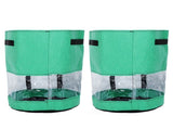 2PCS 10 Gallon Potato Plant Grow Bag Breathable Non Woven Fabric Planter for Indoor Outdoor Planting V1294-YM0901-3111200194411