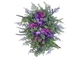 Spring Summer Front Door Teardrop Wreath Artificial Floral Wreath For Home Decor V1192-AZ-W-27893