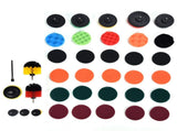 37PCS Drill Brush Attachments Set Scrub Pads and Sponge Power Scrubber Brush Polishing Pad for Home V1294-YM0901-3114210068511