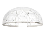 Garden Dome Tent, 3.6 x 2.2 m Outdoor Clear Bubble Tent for 4-7 Person, Weatherproof Geodesic Dome V952-TMXKZP12YCPV91GAO001V0