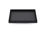 Matt Black Bathroom Big 200mm Tile Insert Floor Drain Shower Grate 50mm Outlet V1233-SQTI01200D50BL