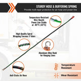 12FT Semi Truck Air Lines Kit, 3-in-1 Air Hoses & ABS Power Line for Semi Truck Trailer Tractor, V952-BKCKQRGTJSHYNJPDRV9