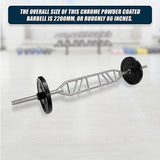 Olympic Swiss Bar Specialty Barbell for Bench Press & Tricep Training V63-820543