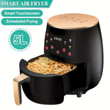 "5L Intelligent Touch Healthy Fresh Cooking Air Fryer V1102-M-SHOE-32531-GRAY-13A24139
