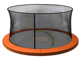Kahuna 14ft Trampoline Pad and Net - Orange KAH-PDNET-14-OR