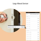 4 Pack Mini Door Window Home Security TY APP 2.4G WIFI Wireless Magnetic Sensor Anti-Theft V1294-YM0901-HS7020-4