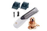 Pet Vacuum Hair Clipper Dog Shaver Clipper 3 Speed USB Electric Pet Razor Low Noise Pet Trimmer V1263-JX-6214-2