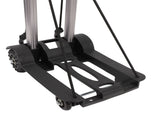 Folding Hand Truck Aluminum Alloy 4 Wheels 40kg Load Dolly Cart for Shopping Luggage V1294-YM0901-3111240231111
